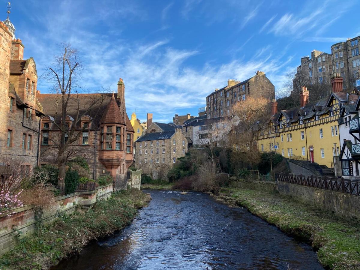 Historic Dean Village Treasure, Sleeps 4 Edinburg Exteriör bild